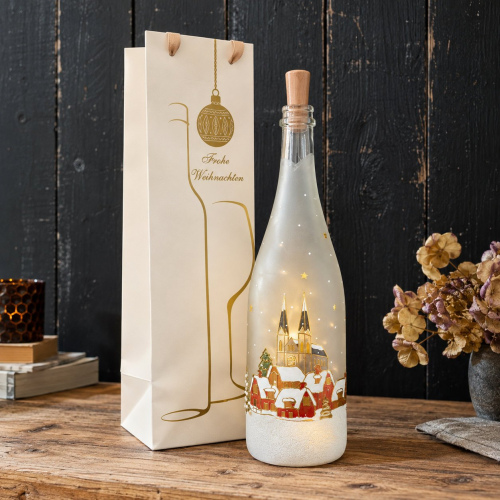 Flaschenlicht Prosecco "Sankt Johann"