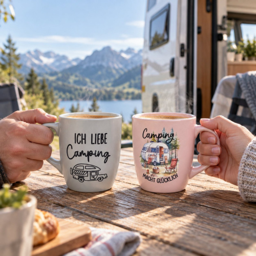 Tassen "Camping"